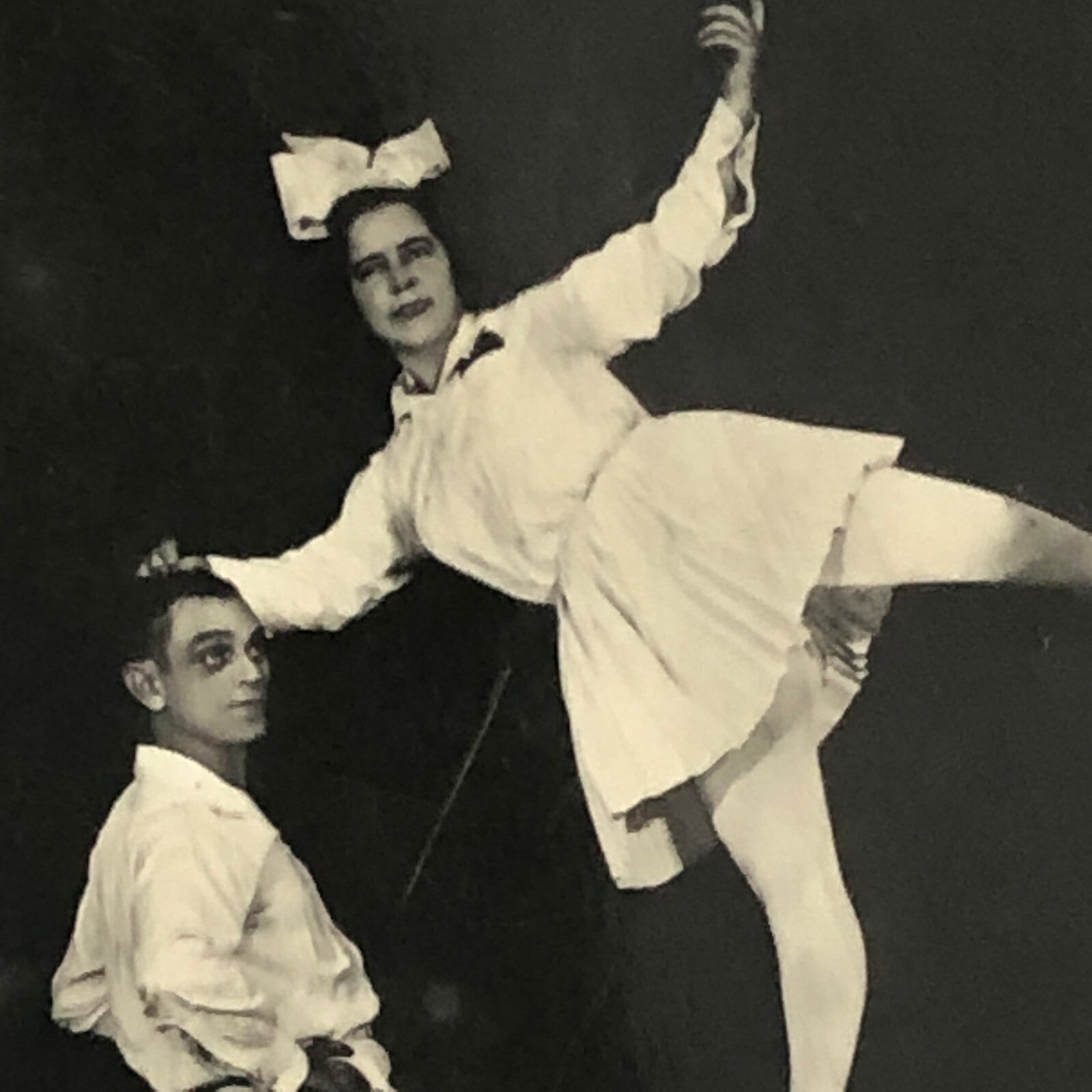 Circus Bicycle Balancing Act The Solas Photo Photograph Vintage