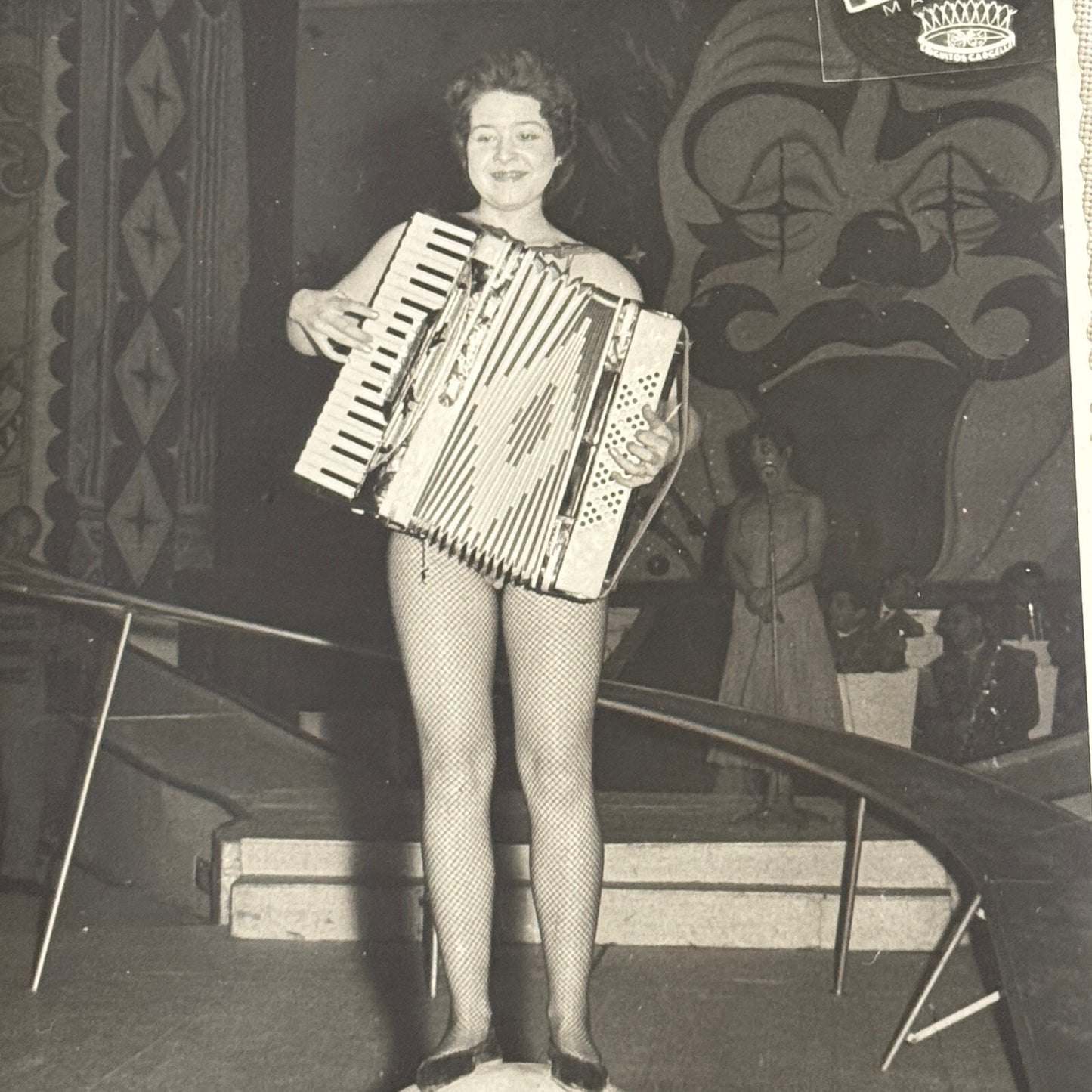 Circus Balancing Act Accordion Photo Photograph Maria Luisa Madrid Spain