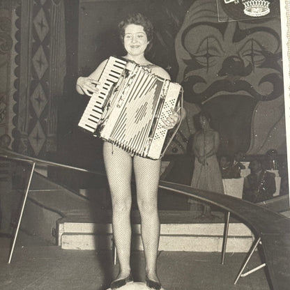 Circus Balancing Act Accordion Photo Photograph Maria Luisa Madrid Spain