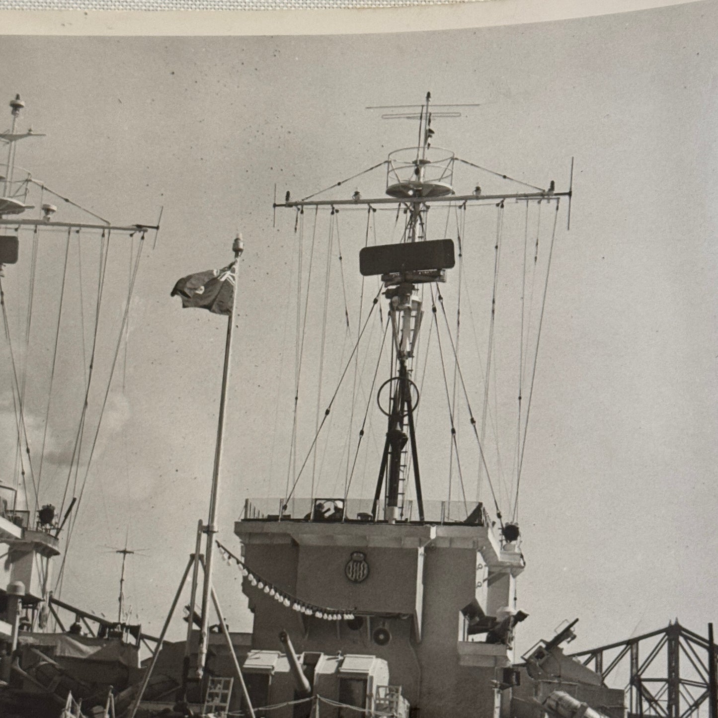 Royal Canadian Navy Ship Photo Photograph HMCS Wallaceburg HMCS Sault Ste Marie
