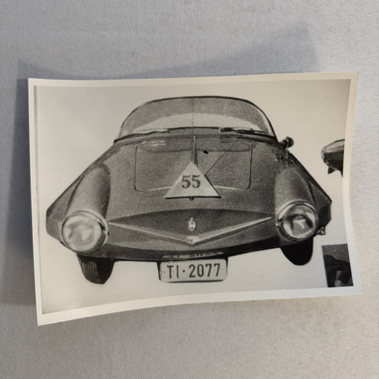Vintage Concept Car Prototype Automobile Photo Photograph Print Unidentified