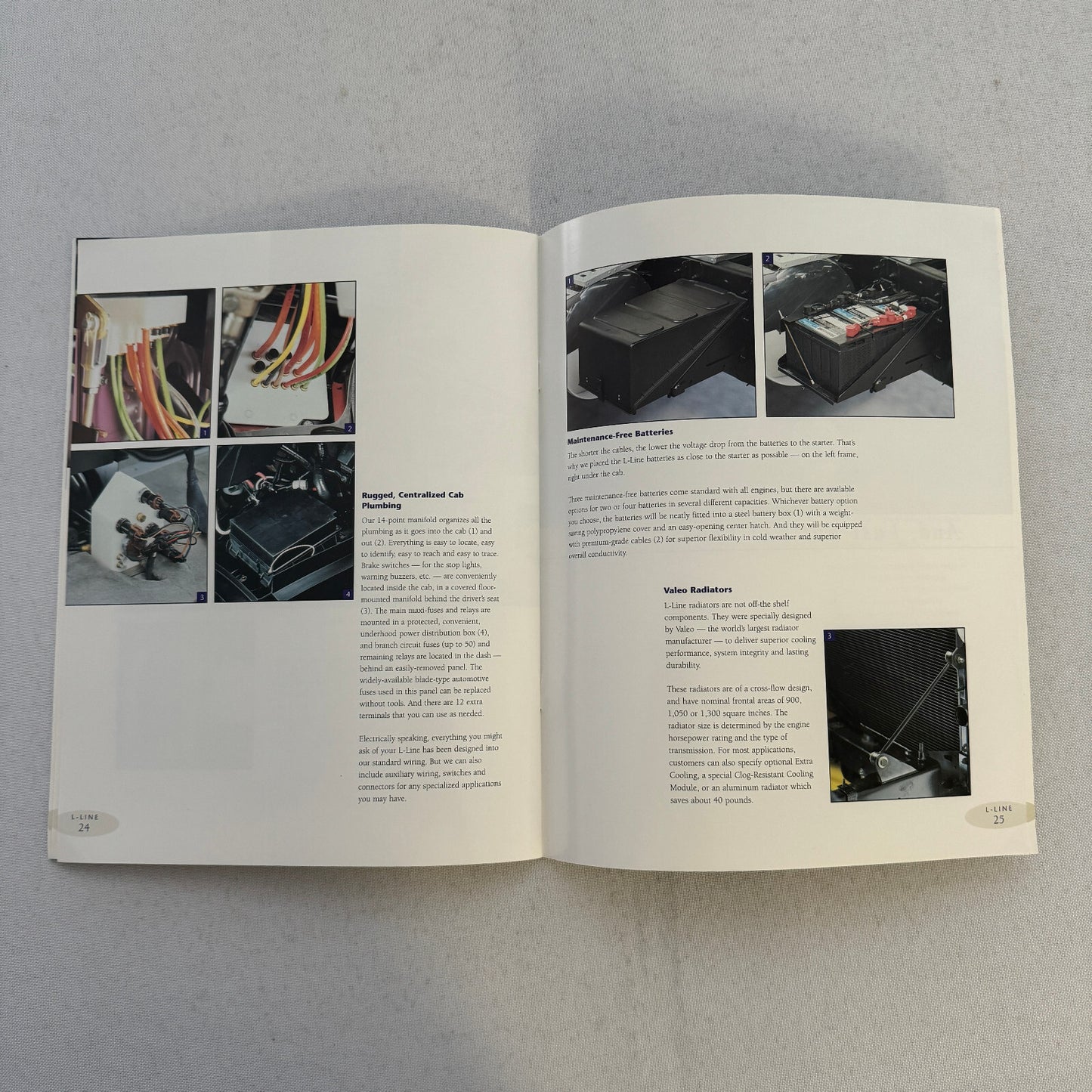 Sterling Truck L-Line L Line Sales Brochure Catalog Advertising