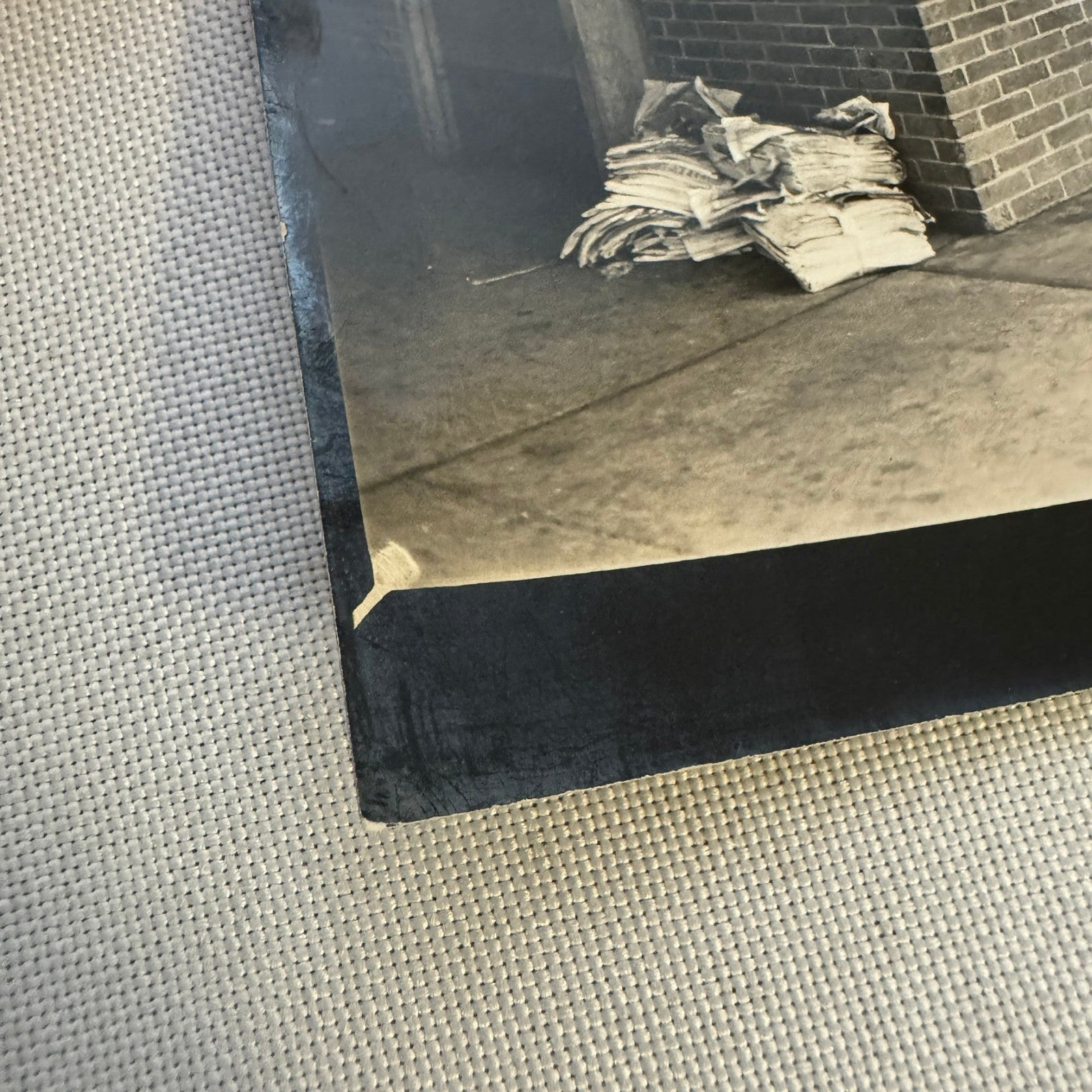 Vintage Pennsylvania Railroad Photo Contact Sheet Photograph Al Paul Lefton PRR