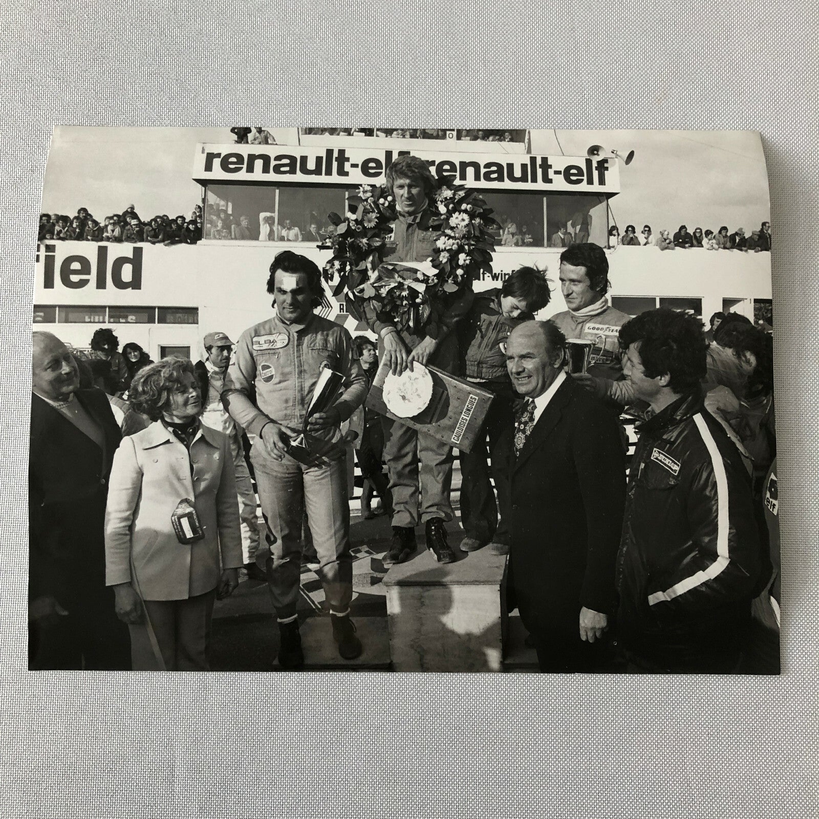 Vintage 1975 Formula 2 F2 Racing Photo Photograph Magny Cours JP Jabouille