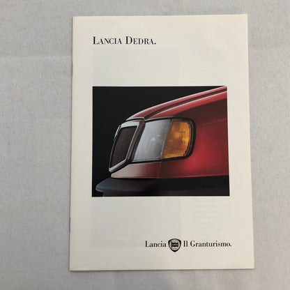 Lancia Dedra Car Sales Brochure Catalog Dedra German Text