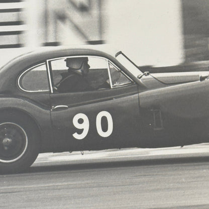 Vintage Racing Photo Jaguar XK120 XK 120 Car 1964 Motorsport Print Guy Griffiths