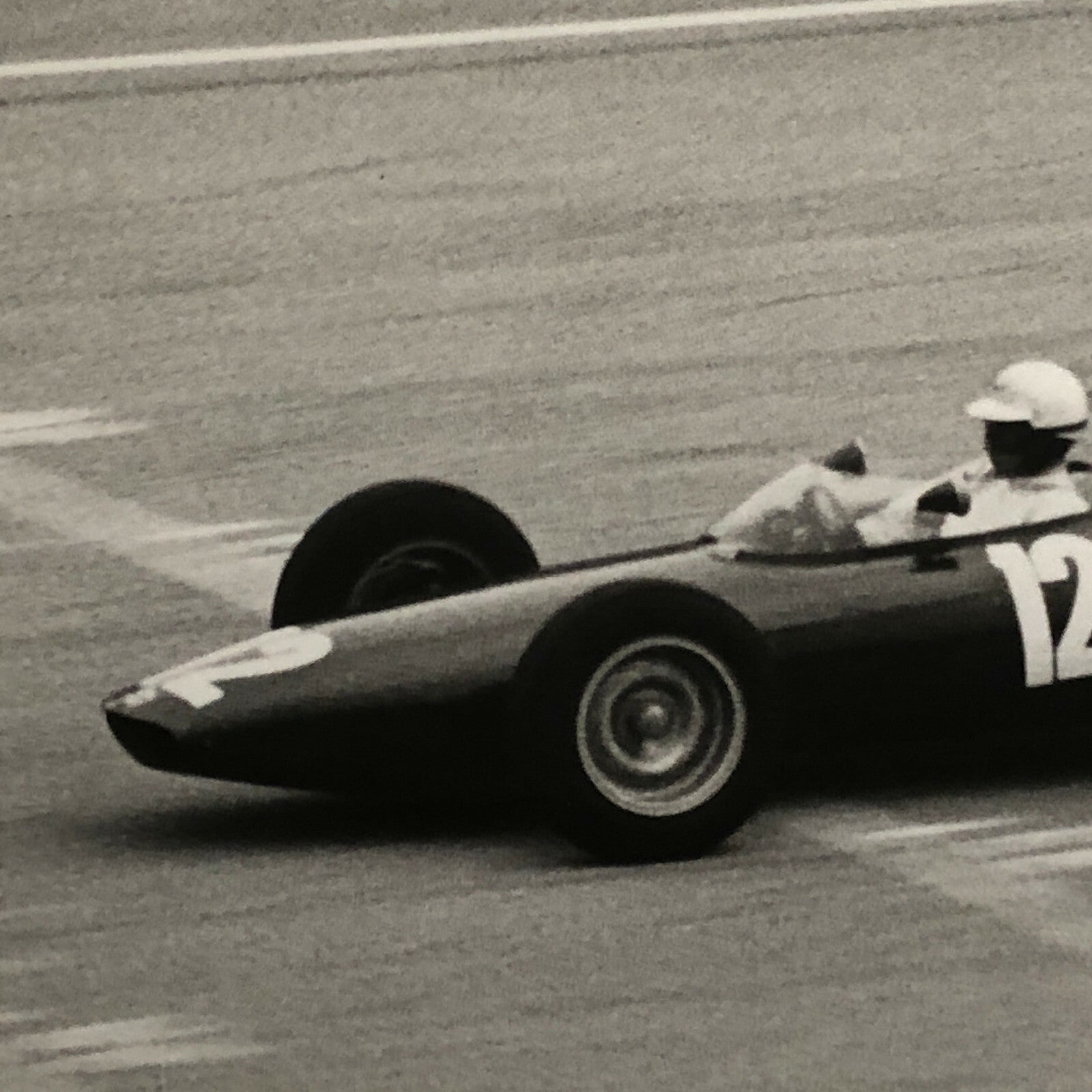 Vintage Racing Car Photo Photograph Print Grand Prix