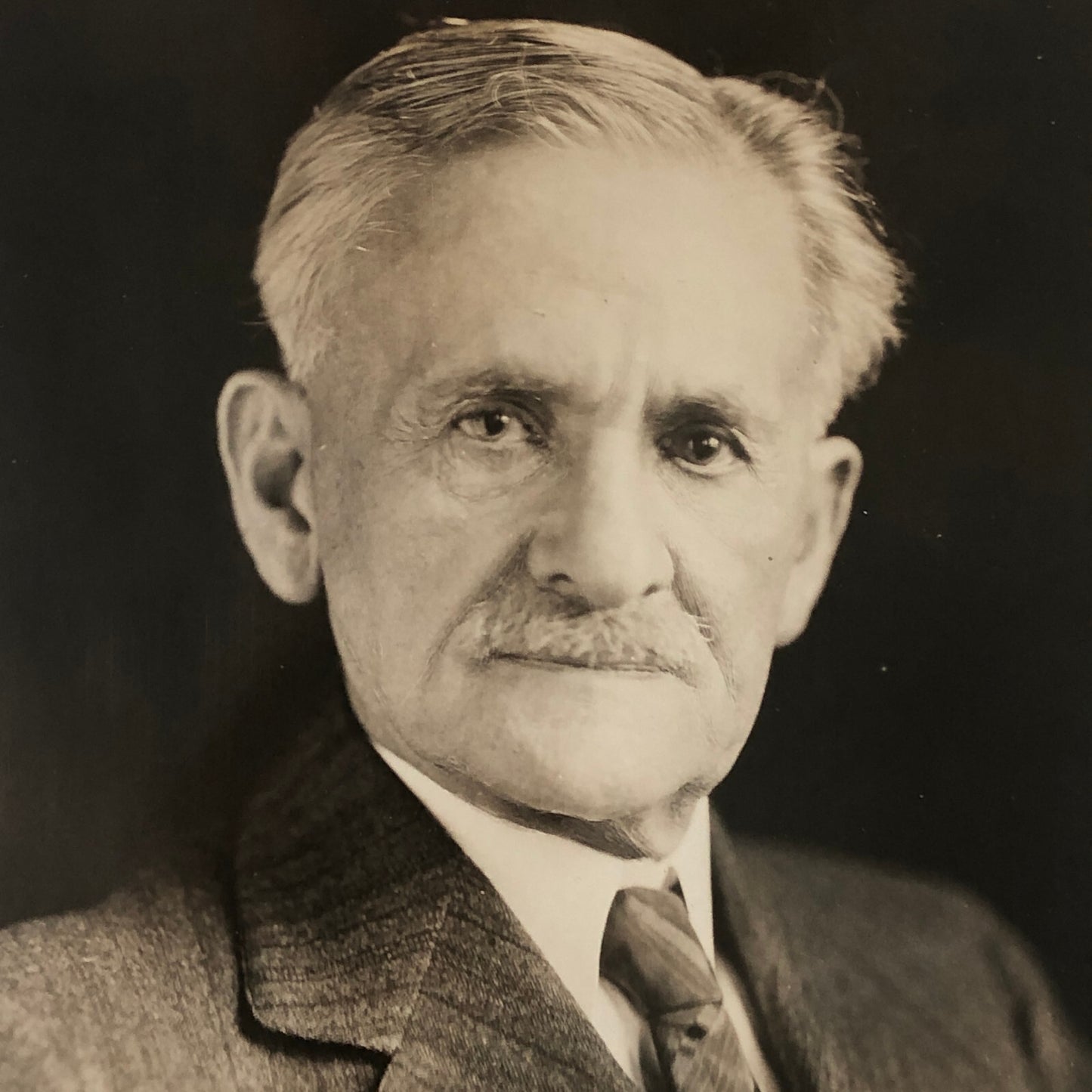 Press Photo Photograph Scientist University of Chicago Albert G Michelson Optics