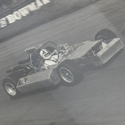 Vintage Racing Photo Photograph Race Car Motorport Testing
