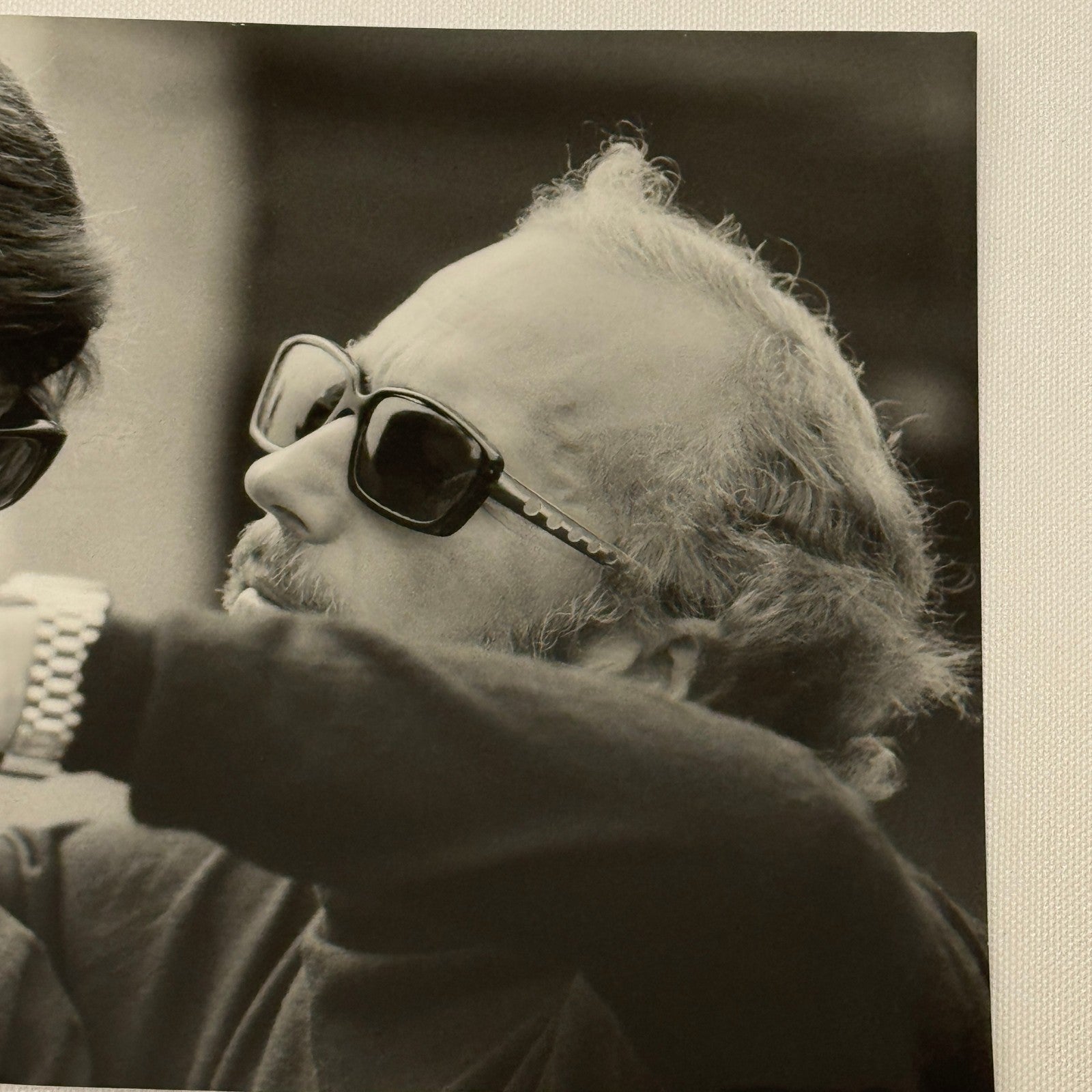 Vintage Racing Photo 1972 German Grand Prix Race Colin Chapman Peter Warr