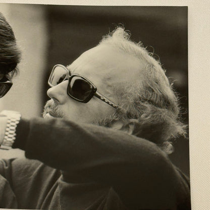 Vintage Racing Photo 1972 German Grand Prix Race Colin Chapman Peter Warr