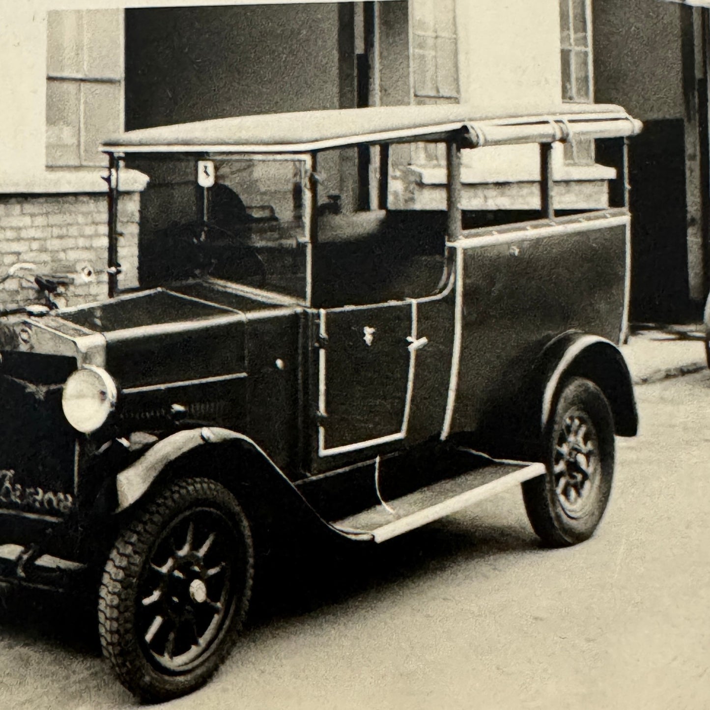 Vintage Photograph Photo Print Car Automobile European