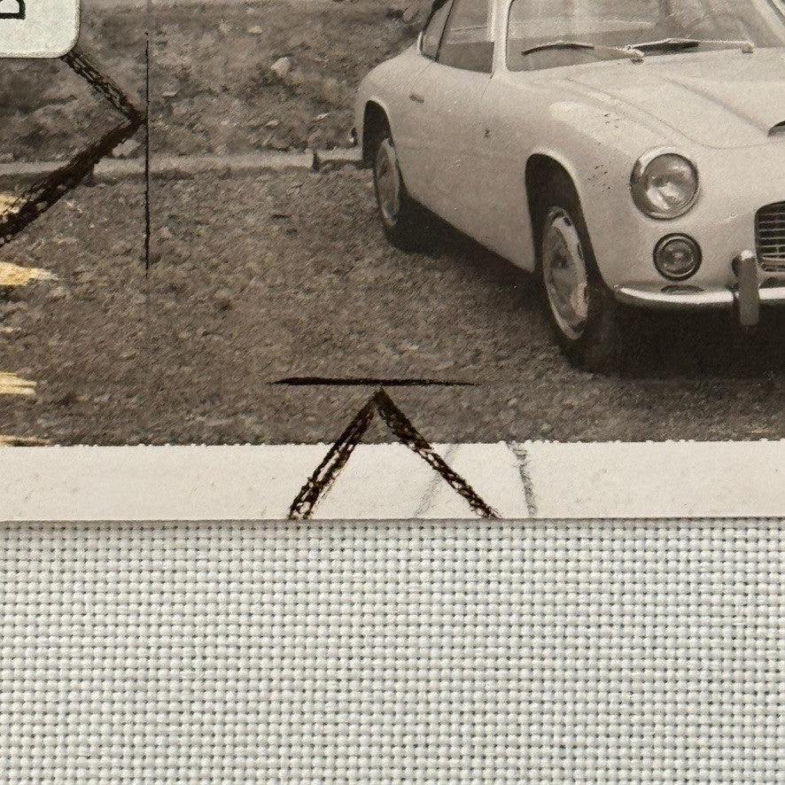 Vintage Lancia Car Photo Photograph Print Volkswagen Dealer Coachbuilder