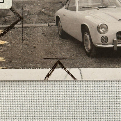Vintage Lancia Car Photo Photograph Print Volkswagen Dealer Coachbuilder