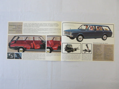 1960s Sunbeam Arrow Wagon Sales Brochure Catalog FRENCH Chrysler Rootes 