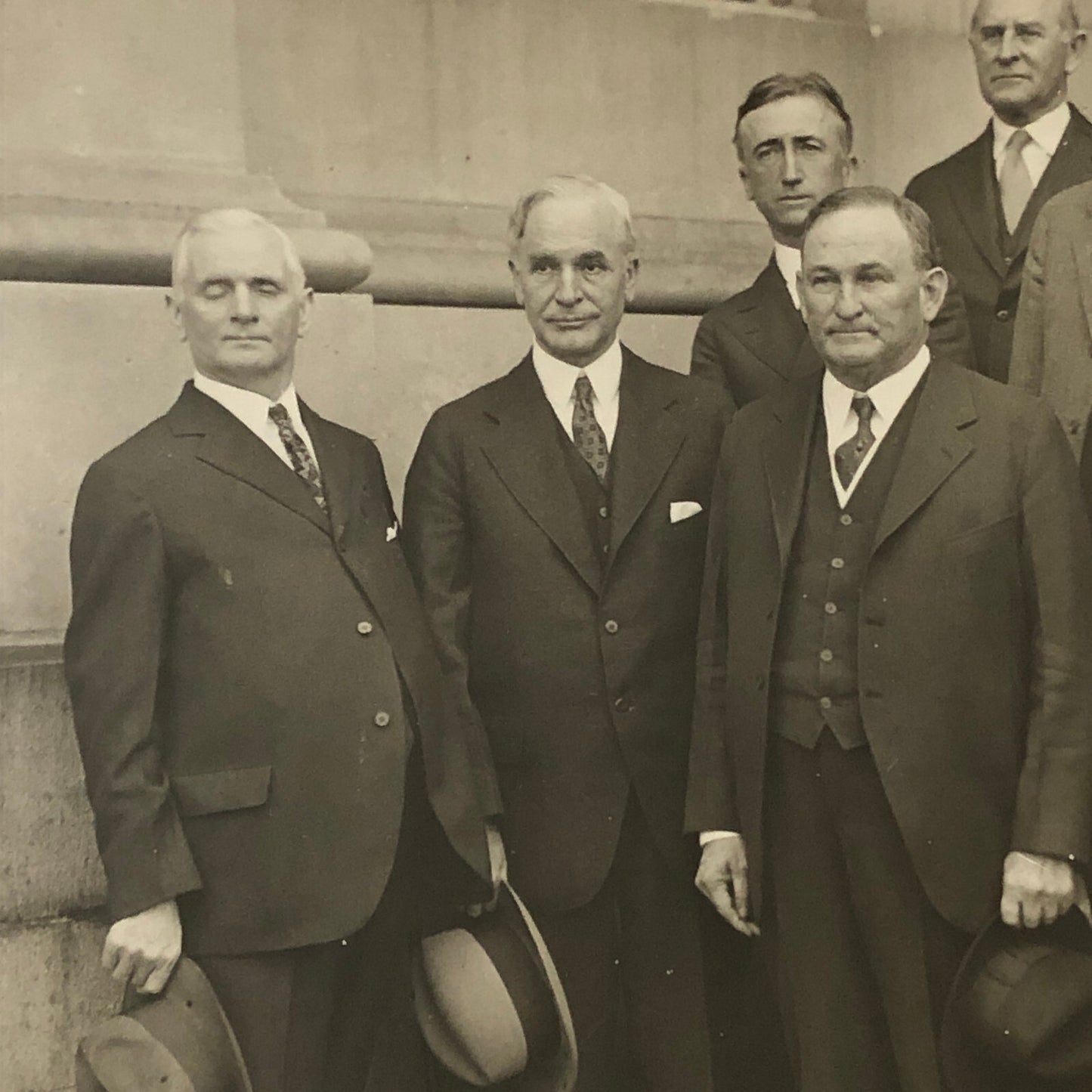 Press Photo Photograph Democratic Senators 1931 Underwood & Underwood Photo