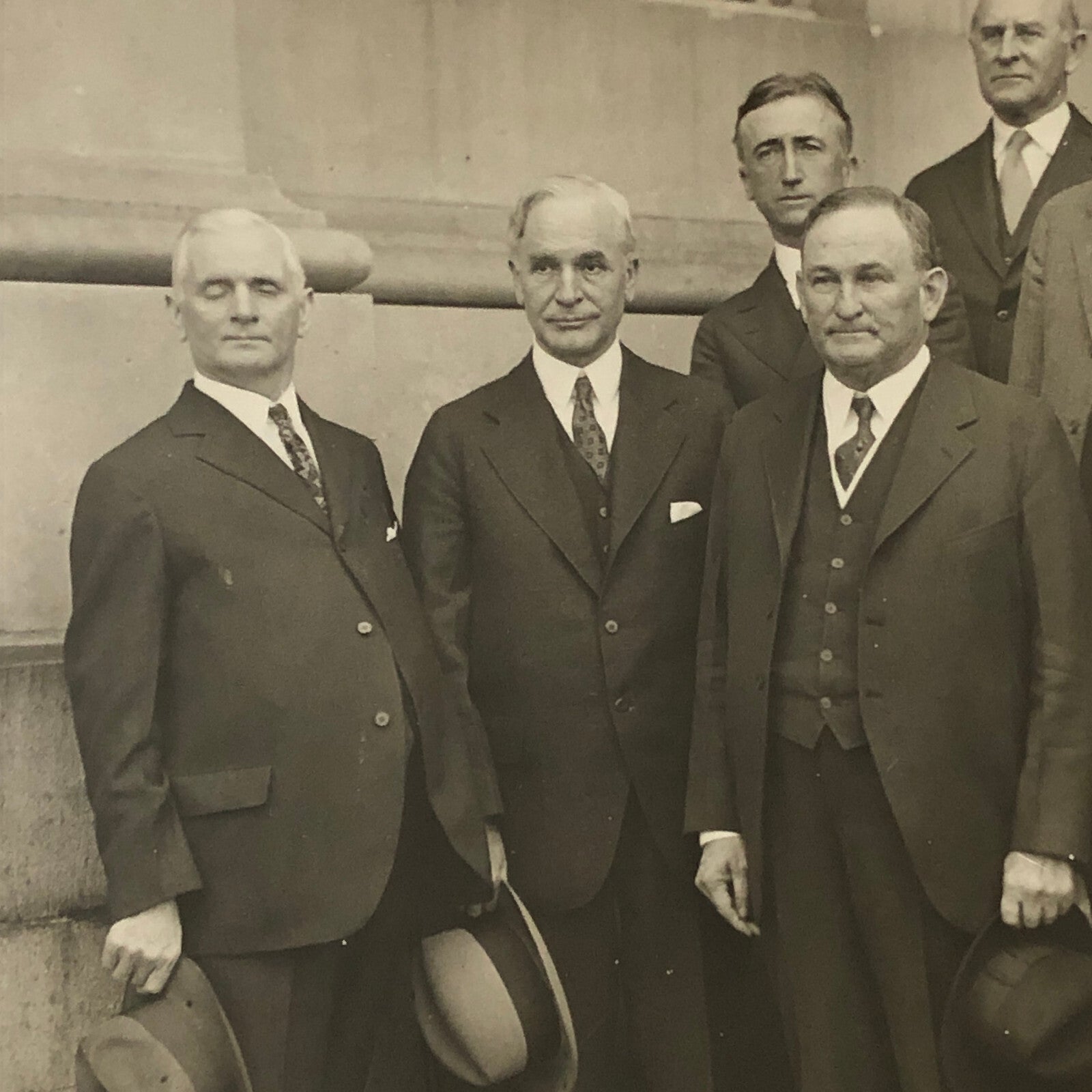 Press Photo Photograph Democratic Senators 1931 Underwood & Underwood Photo