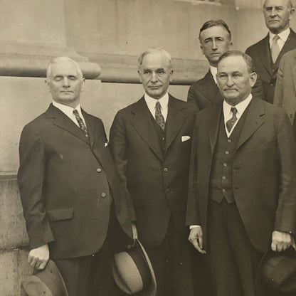 Press Photo Photograph Democratic Senators 1931 Underwood & Underwood Photo
