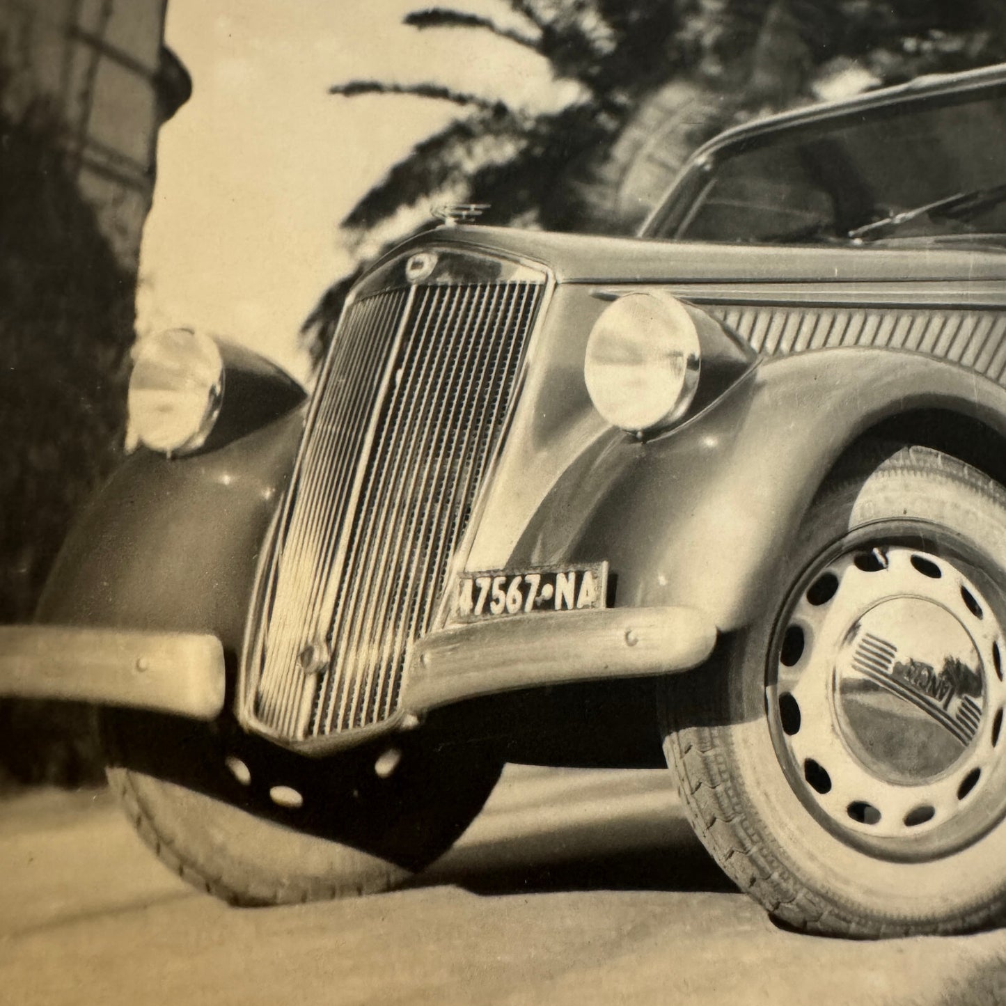 Vintage Lancia Ardea Car Automobile Photo Photograph