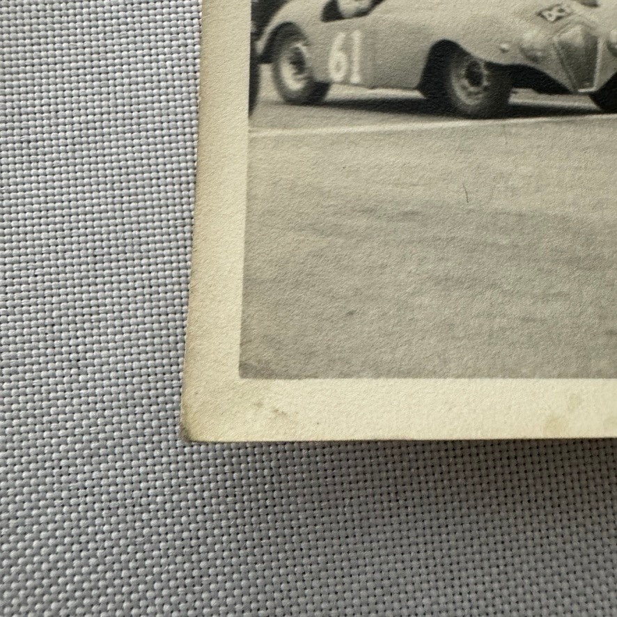 Vintage Racing Photo Photograph Print Motorsport Race Unidentified