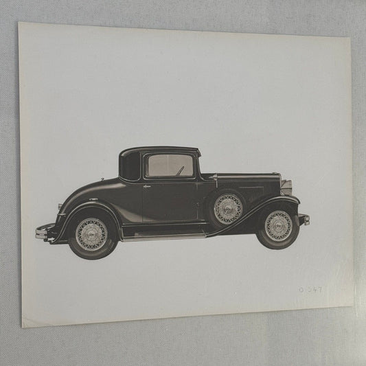 1930 DeSoto Coupe Car Automobile Photo Photograph Print Vintage