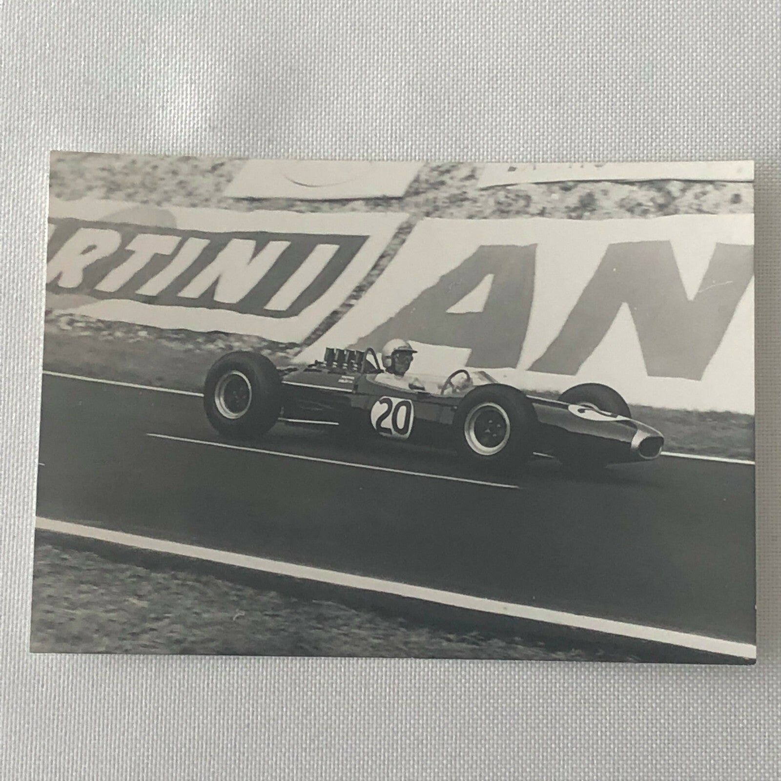Vintage Car Racing Photo Photograph - Jack Brabham Car 