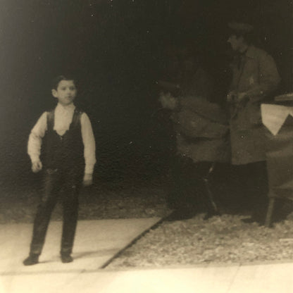 Circus Performer Balancing Act Balancing Woman on Unicycle Photo Photograph