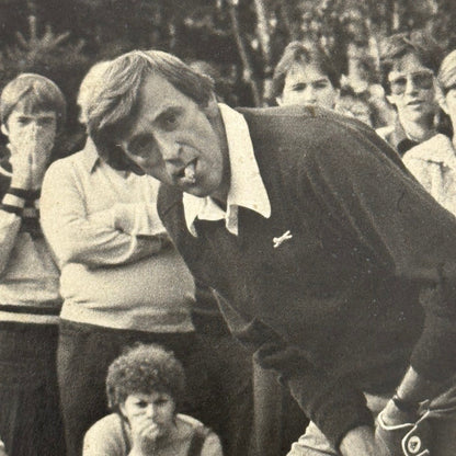 Vintage Golf Photograph Professional Golfer Phil Giroux 1980s