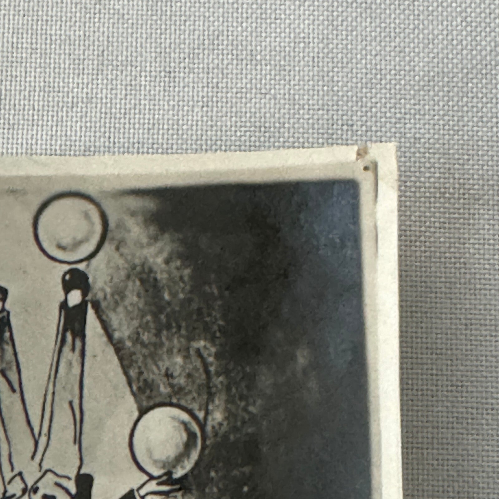 Vintage Circus Clown Acrobat Juggling Balancing Act Photo Photograph Percon