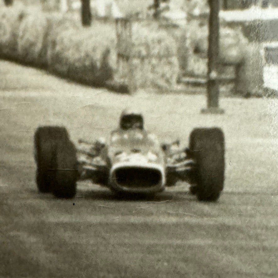 1967 Monaco Grand Prix Racing Photo John Surtees Bruce McLaren Lorenzo Bandini