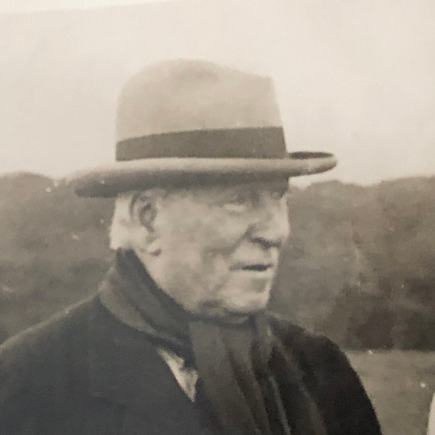 Press Photo Photograph British Lord Oxford Liberal Party Leader and Son Golfing