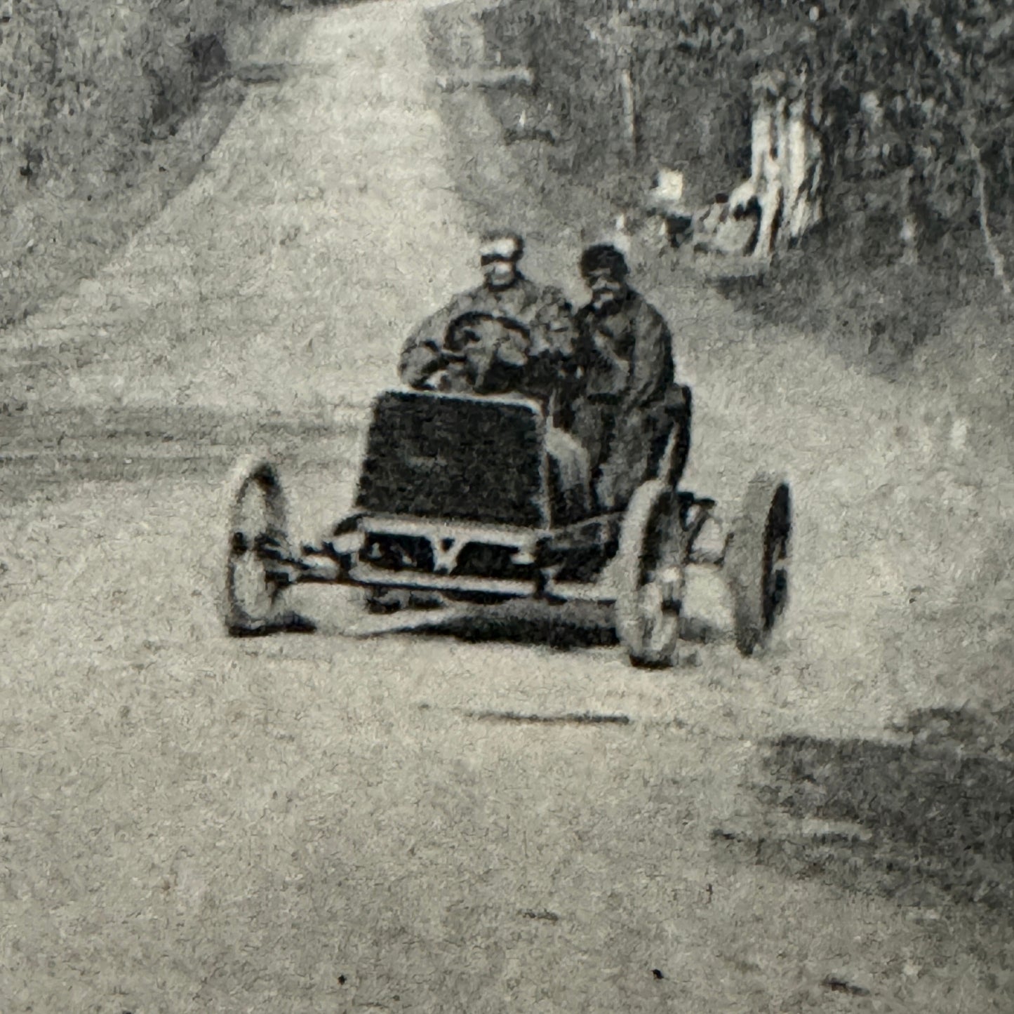 1905 Gordon Bennet Cup Circuit D'Auvergne Postcard Post Card Vintage Posted
