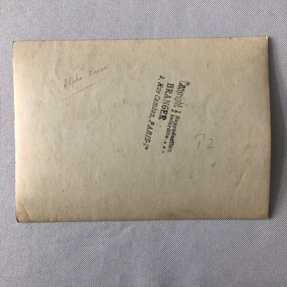 Vintage Racing Photo Photograph Print - Alfa Romeo Branger Photo Paris