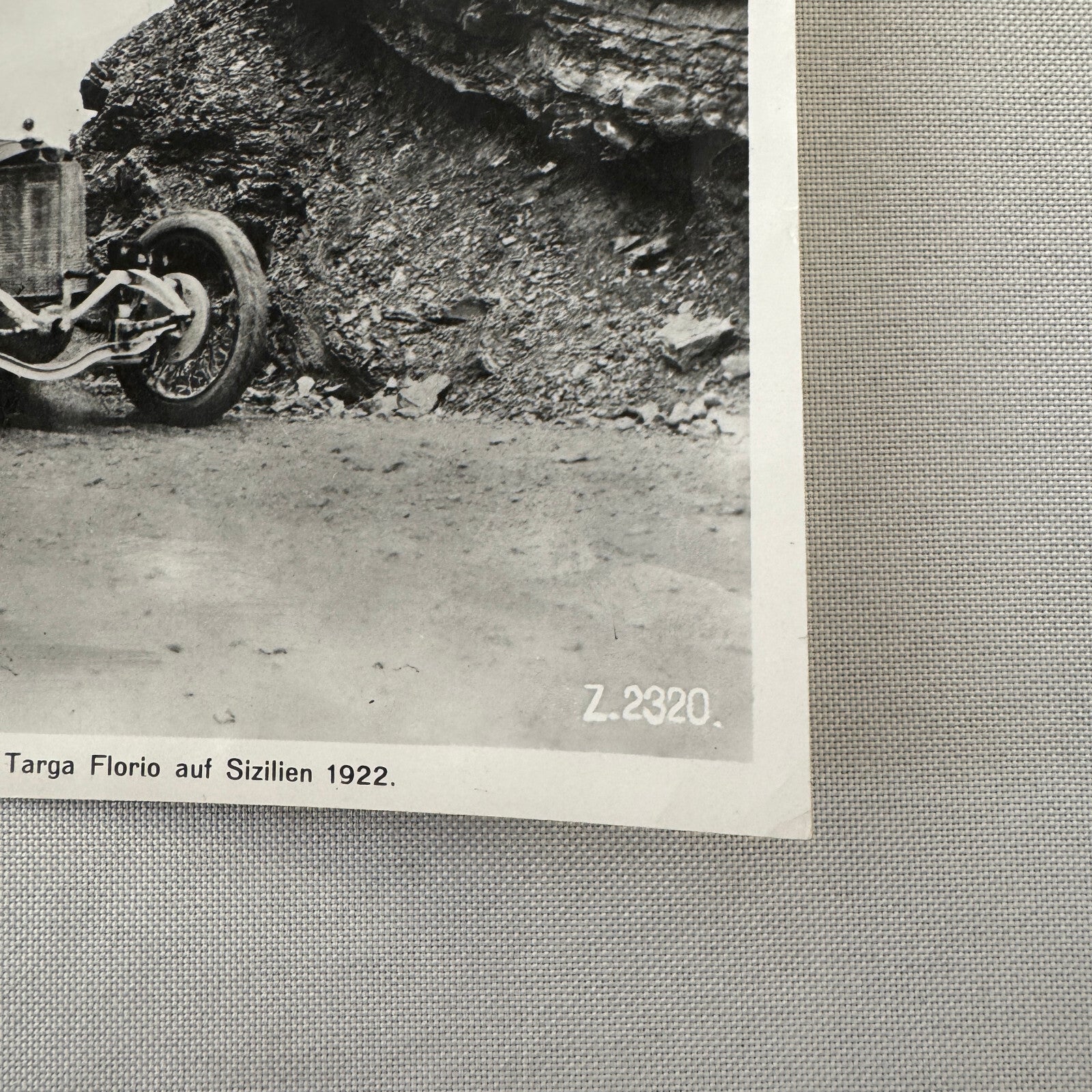 1922 Targa Florio Graf Masetti Mercedes Benz Racing Car Photo Photograph