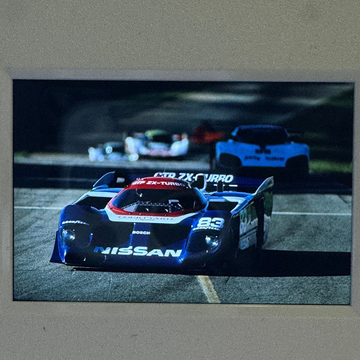 Nissan R91CP Racing Car 35mm Slide Vintage