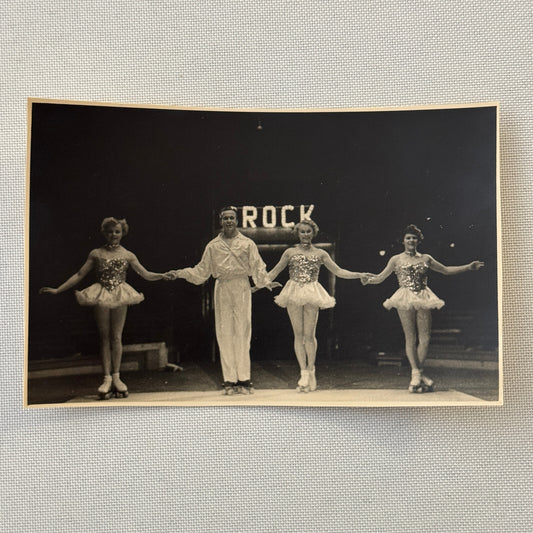 Circus Rollerskating Roller Skate Circus Act Photo Photograph Grock