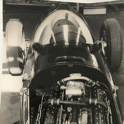Vintage Racing Photo Photograph BRM V16 Car