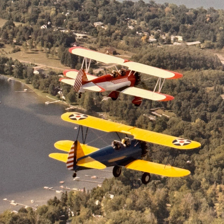 Vintage Aircraft Airshow Photo Large Aviation Photograph Aviation 1970s 1980s