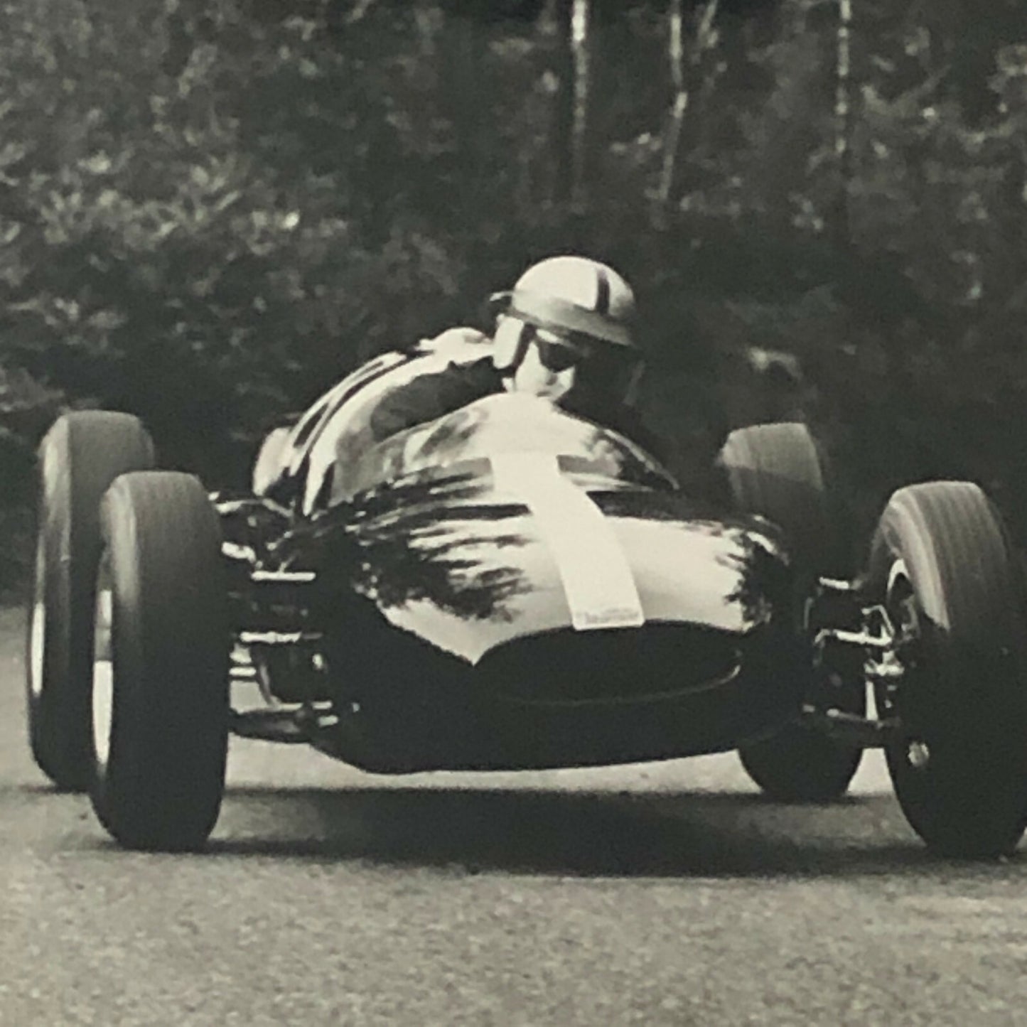 Vintage Grand Prix Racing Car Photo Photograph Print - Motoring News Press Photo