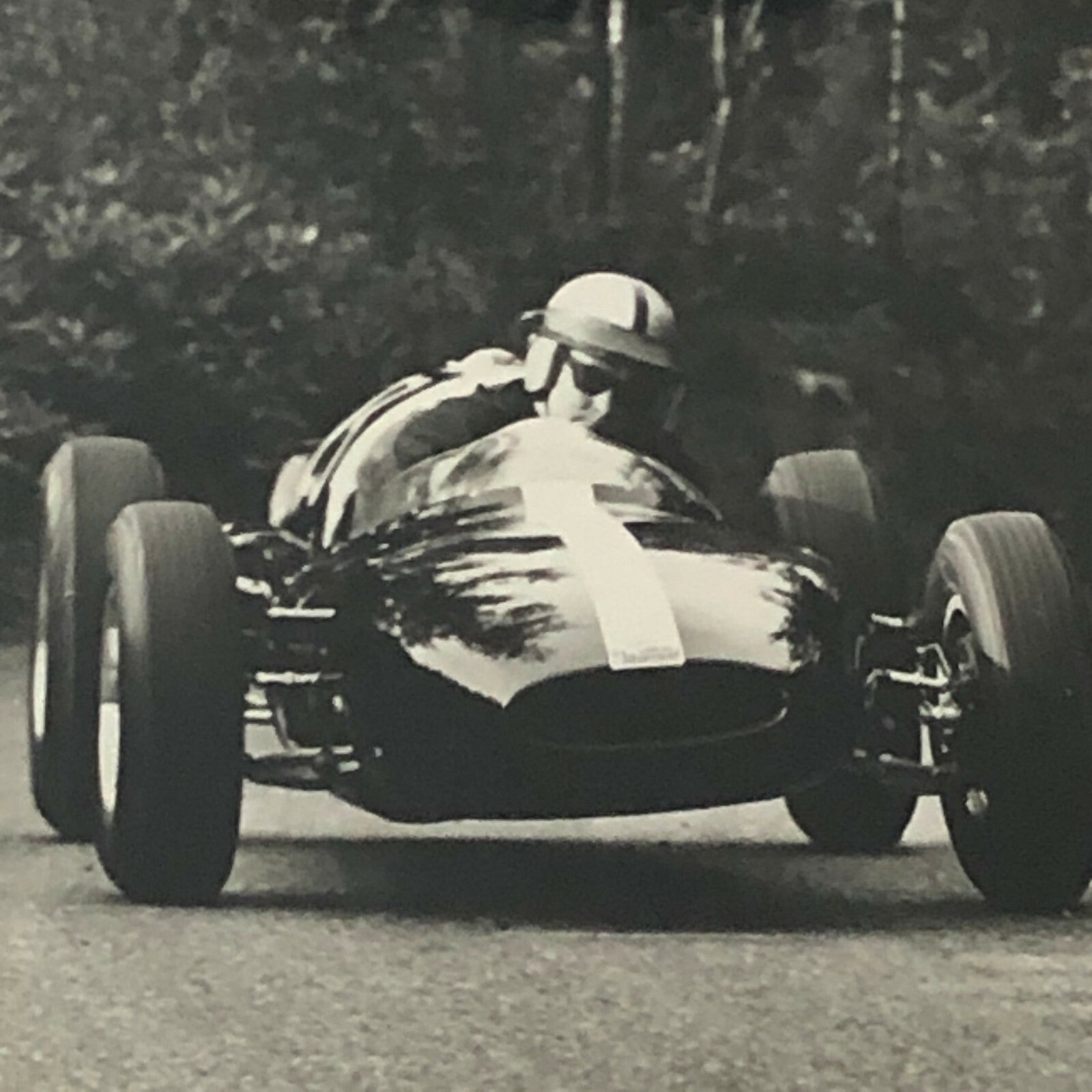 Vintage Grand Prix Racing Car Photo Photograph Print - Motoring News Press Photo