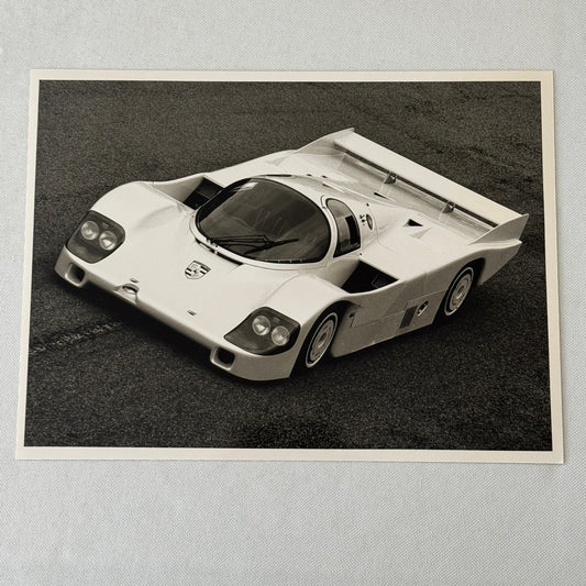 Vintage Porsche 956 Racing Car Photo Photograph Print Race Car
