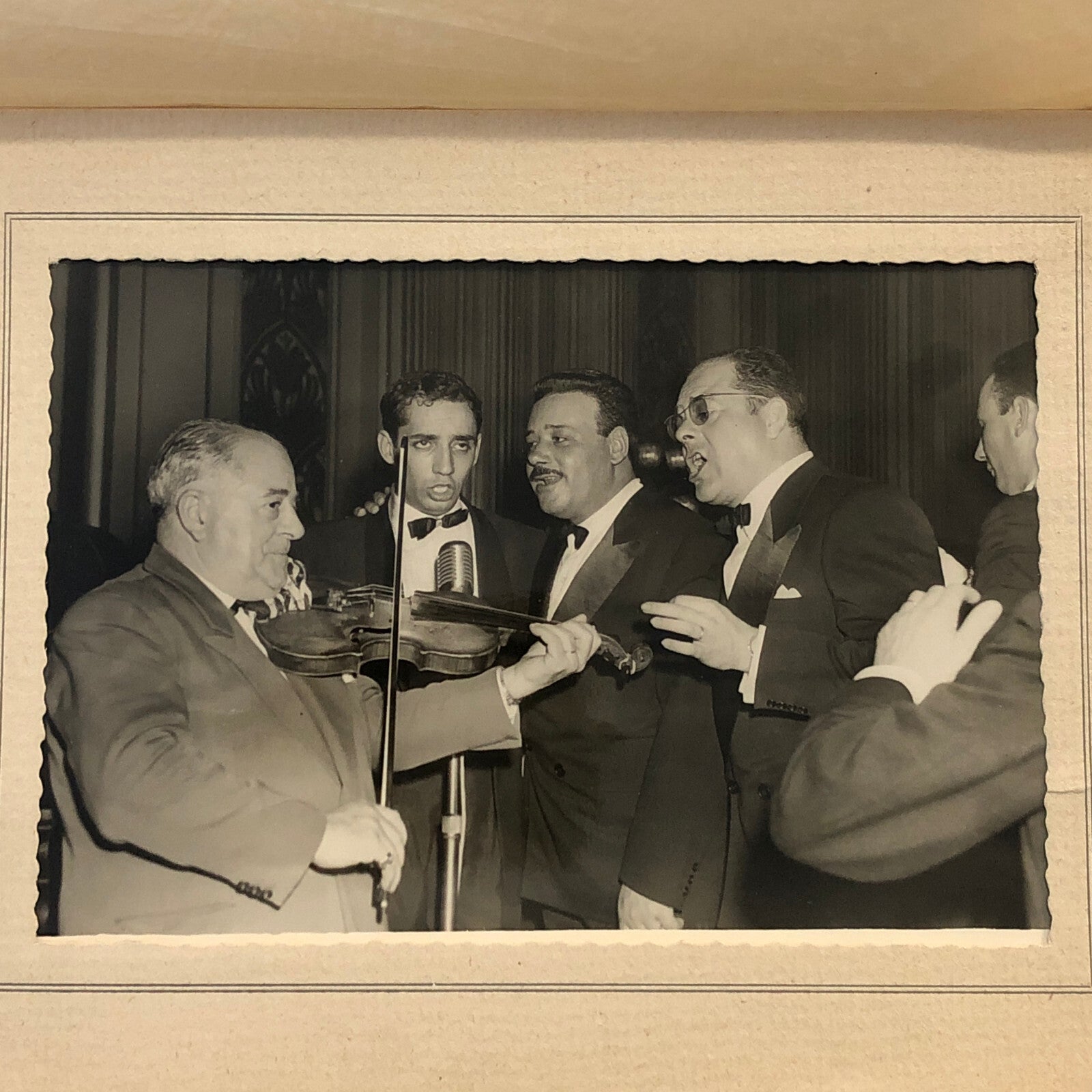 Vintage Monte Carlo Photo Photograph Lot of 2x Band - Possibly Rally Drivers