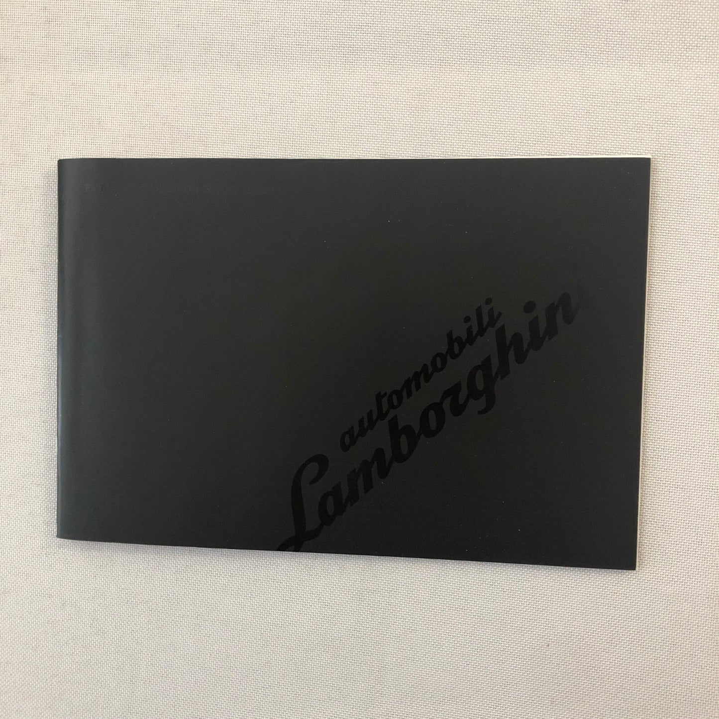 Lamborghini Reventon Roadster Press Kit Brochure CD GERMAN Text