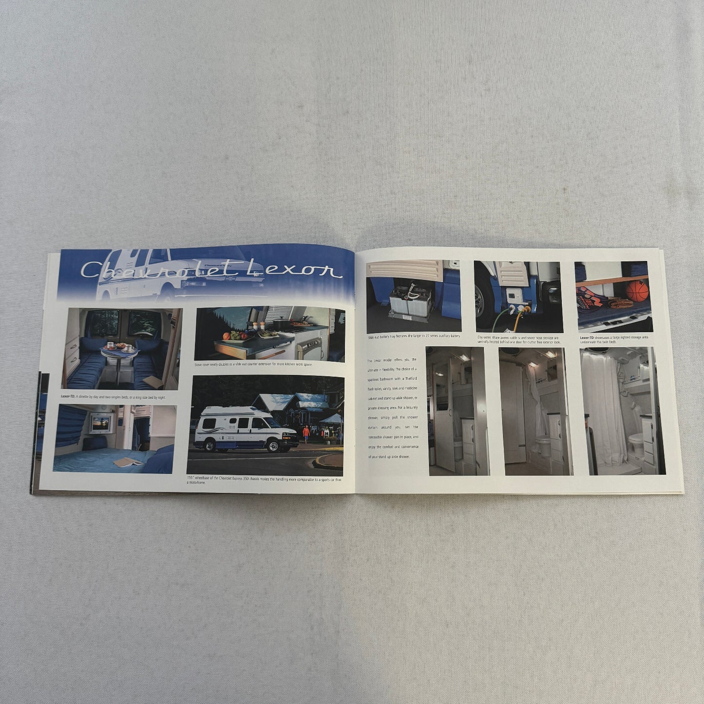 2004 Pleasure Way Motorhome RV Camper Van Sales Brochure Catalog Ford Chevrolet