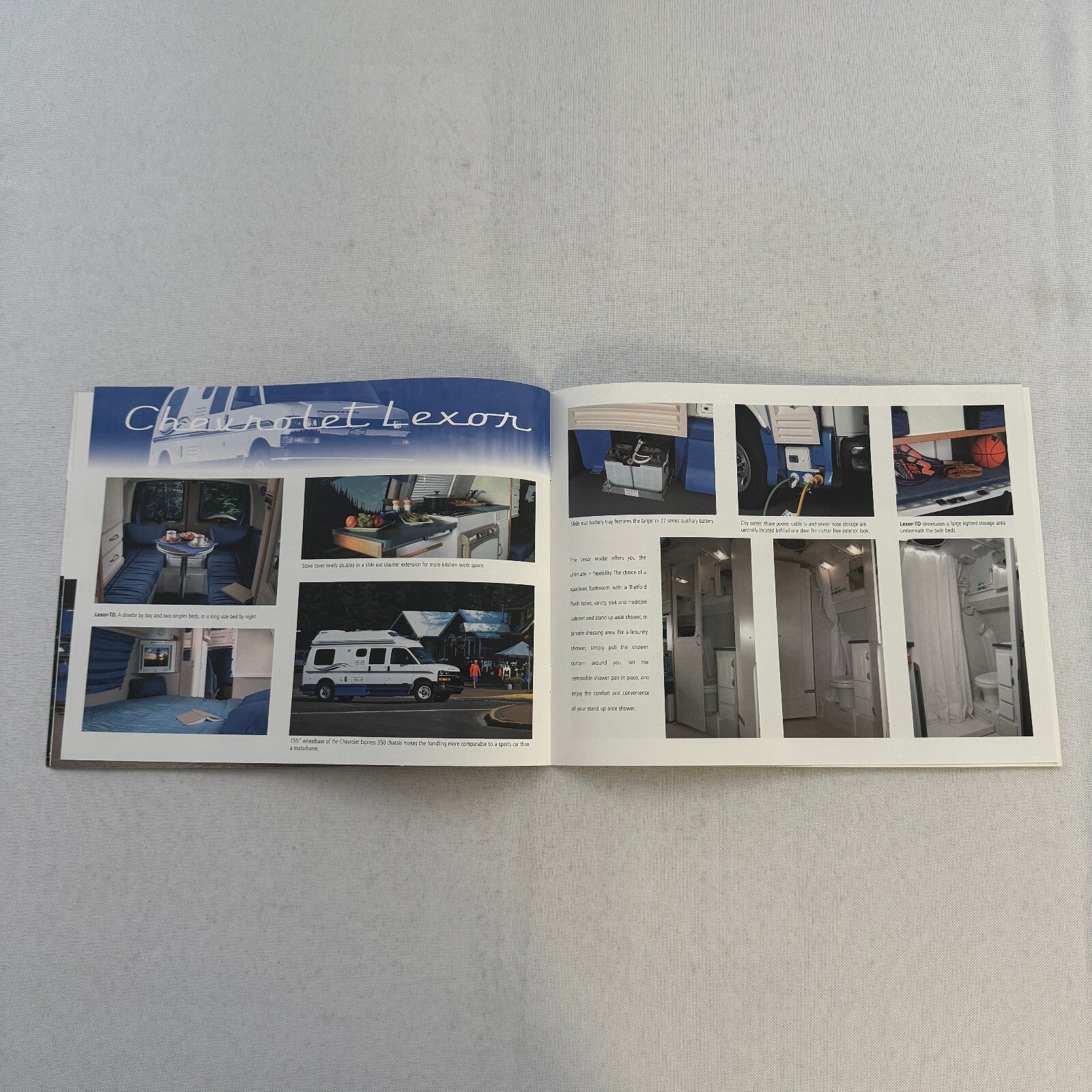 2004 Pleasure Way Motorhome RV Camper Van Sales Brochure Catalog Ford Chevrolet