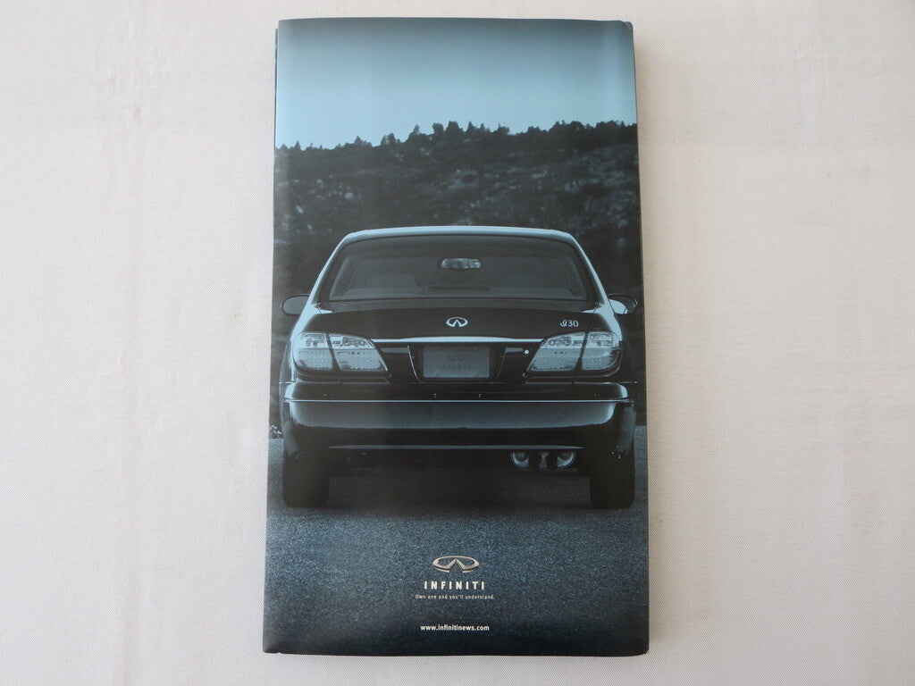 2001 Infiniti Press Kit Brochure Catalog Q45 G20 QX4 I30 
