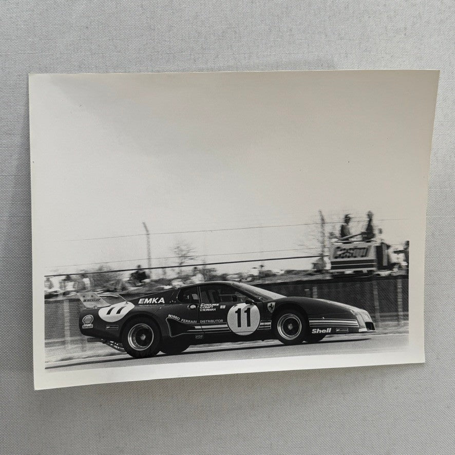 Vintage Ferrari 512 BB / LM Racing Car Photo Photograph Print Motorsport