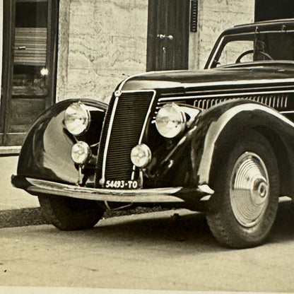Vintage Postcard Real Photo Postcard RPPC Vintage Car Lancia Astura