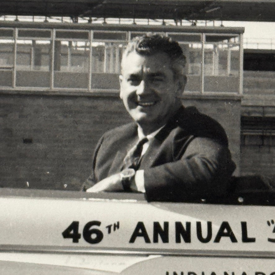 Vintage Indy 500 Racing Photo 1962 Studebaker Official Pace Car Photograph