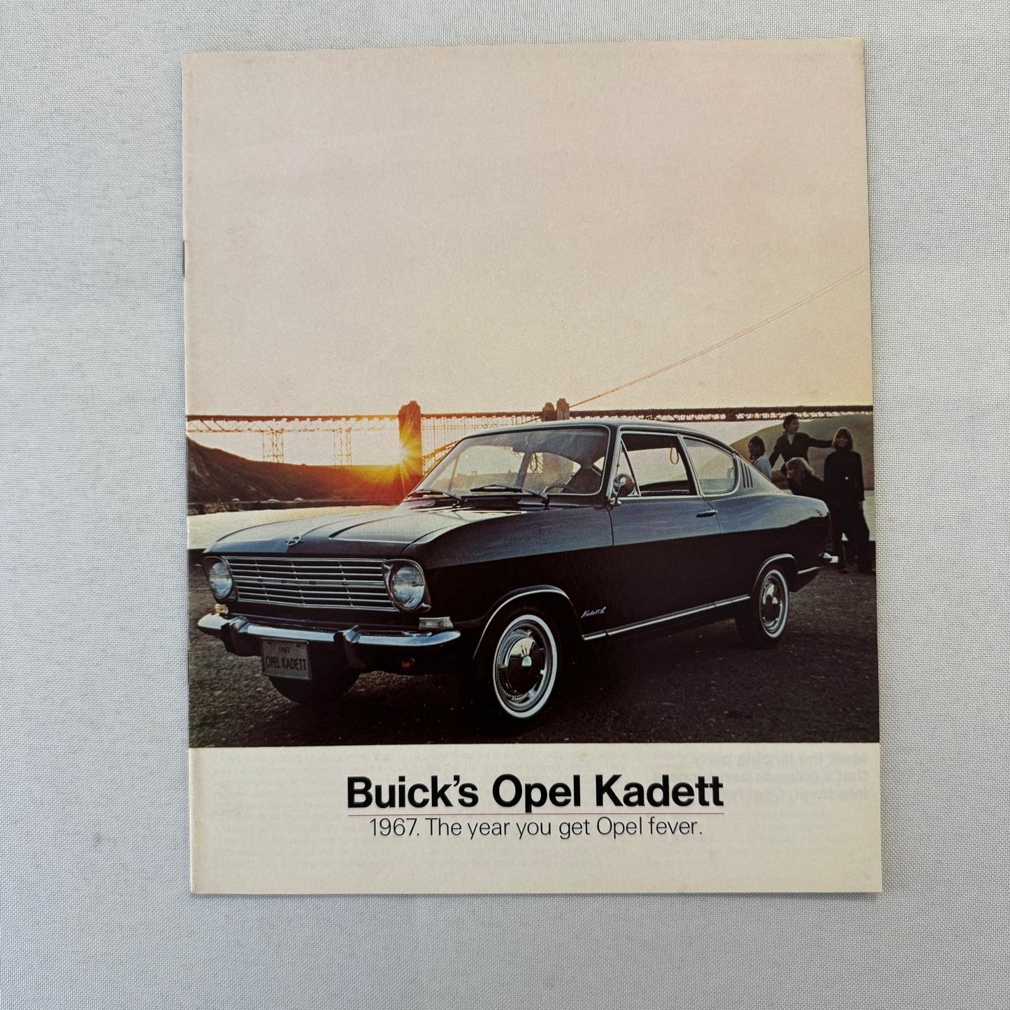 1967 Buick Opel Kadett Car Sales Brochure Catalog Advertising